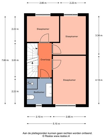 Floorplan - Achterste Kamp 19, 3751 JH Bunschoten-Spakenburg